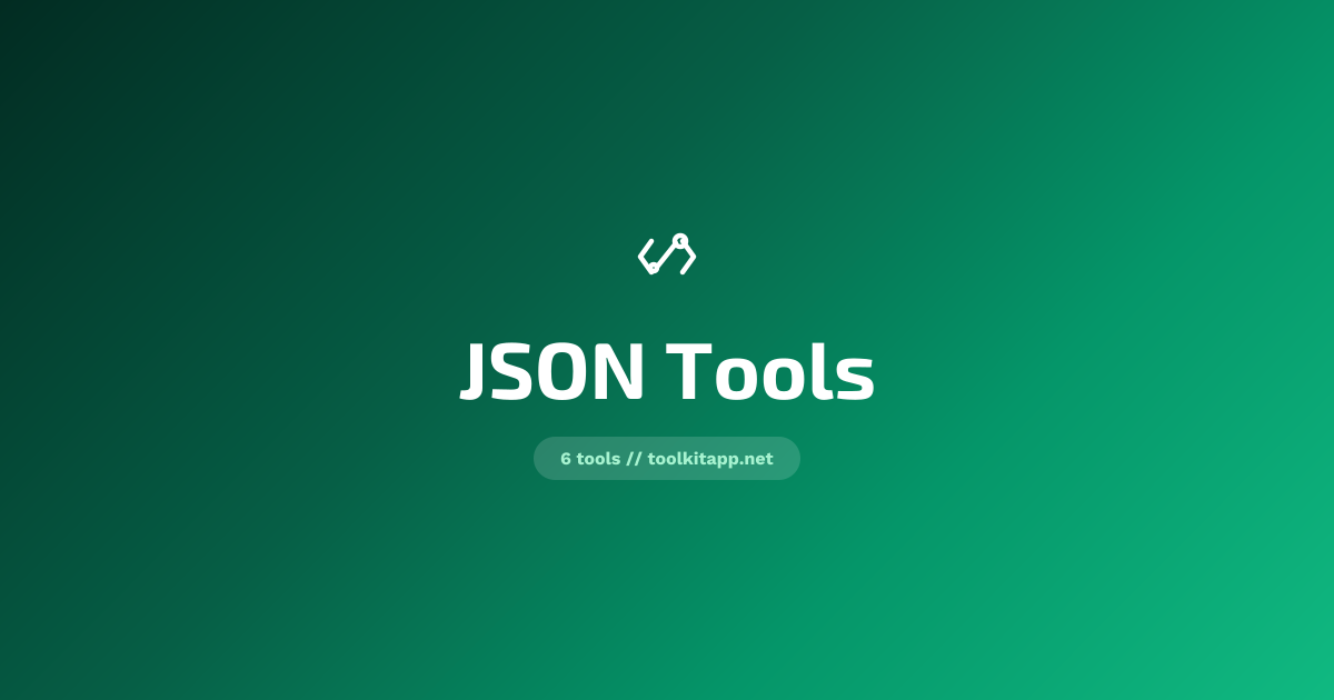 JSON Formatter & Validator | ToolkitApp.net